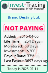 Monitored by Invest-Tracing.com HYIP Monitor-Invest-Tracing.com