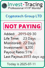 Monitored by Invest-Tracing.com HYIP Monitor-Invest-Tracing.com