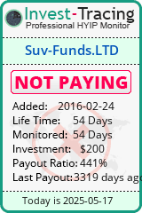 Monitored by Invest-Tracing.com HYIP Monitor-Invest-Tracing.com