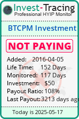 HYIP Monitor-Invest-Tracing.com