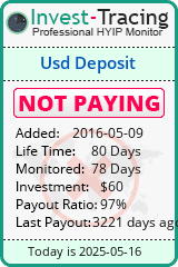 Monitored by Invest-Tracing.com HYIP Monitor-Invest-Tracing.com
