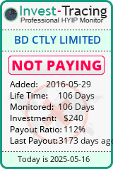 Monitored by Invest-Tracing.com HYIP Monitor-Invest-Tracing.com