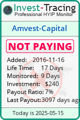 Monitored by Invest-Tracing.com HYIP Monitor-Invest-Tracing.com