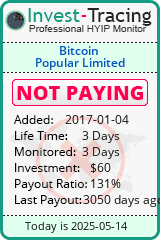 HYIP Monitor-Invest-Tracing.com