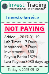 Monitored by Invest-Tracing.com HYIP Monitor-Invest-Tracing.com