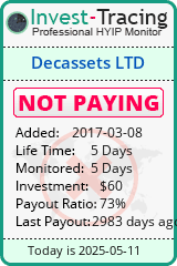 Monitored by Invest-Tracing.com HYIP Monitor-Invest-Tracing.com