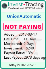 Monitored by Invest-Tracing.com HYIP Monitor-Invest-Tracing.com