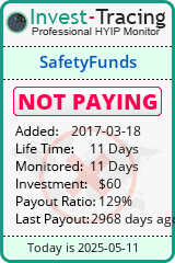 Monitored by Invest-Tracing.com HYIP Monitor-Invest-Tracing.com