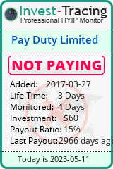 Monitored by Invest-Tracing.com HYIP Monitor-Invest-Tracing.com