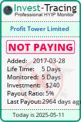 Monitored by Invest-Tracing.com HYIP Monitor-Invest-Tracing.com