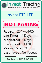 Monitored by Invest-Tracing.com HYIP Monitor-Invest-Tracing.com