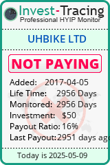 Monitored by Invest-Tracing.com HYIP Monitor-Invest-Tracing.com