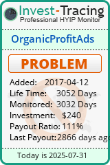 Monitored by Invest-Tracing.com HYIP Monitor-Invest-Tracing.com
