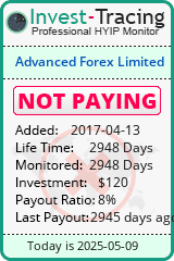 Monitored by Invest-Tracing.com HYIP Monitor-Invest-Tracing.com