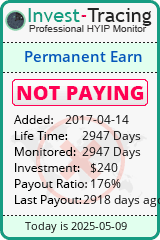 Monitored by Invest-Tracing.com HYIP Monitor-Invest-Tracing.com