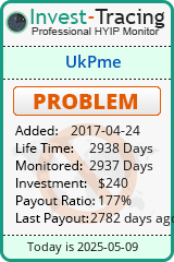 Monitored by Invest-Tracing.com HYIP Monitor-Invest-Tracing.com