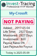HYIP Monitor-Invest-Tracing.com