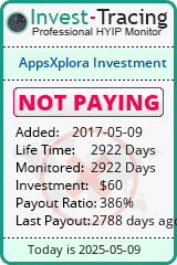 Monitored by Invest-Tracing.com HYIP Monitor-Invest-Tracing.com