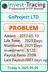 Monitored by Invest-Tracing.com HYIP Monitor-Invest-Tracing.com