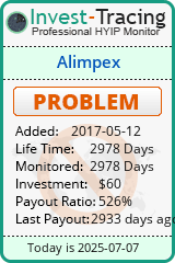 Monitored by Invest-Tracing.com HYIP Monitor-Invest-Tracing.com