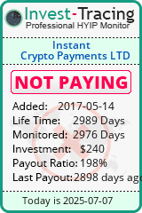 Monitored by Invest-Tracing.com HYIP Monitor-Invest-Tracing.com