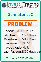 Monitored by Invest-Tracing.com HYIP Monitor-Invest-Tracing.com