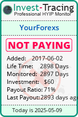 Monitored by Invest-Tracing.com HYIP Monitor-Invest-Tracing.com