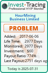 Monitored by Invest-Tracing.com HYIP Monitor-Invest-Tracing.com