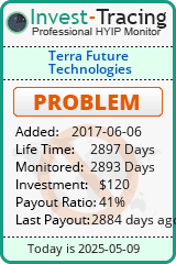 Monitored by Invest-Tracing.com HYIP Monitor-Invest-Tracing.com