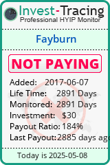 Monitored by Invest-Tracing.com HYIP Monitor-Invest-Tracing.com