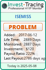 Monitored by Invest-Tracing.com HYIP Monitor-Invest-Tracing.com