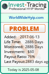 Monitored by Invest-Tracing.com HYIP Monitor-Invest-Tracing.com