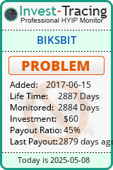 Monitored by Invest-Tracing.com HYIP Monitor-Invest-Tracing.com