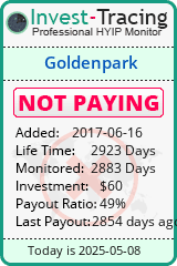 Monitored by Invest-Tracing.com HYIP Monitor-Invest-Tracing.com