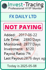 Monitored by Invest-Tracing.com HYIP Monitor-Invest-Tracing.com