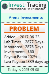 Monitored by Invest-Tracing.com HYIP Monitor-Invest-Tracing.com