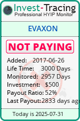 Monitored by Invest-Tracing.com HYIP Monitor-Invest-Tracing.com