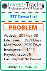 HYIP Monitor-Invest-Tracing.com