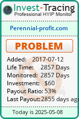 Monitored by Invest-Tracing.com HYIP Monitor-Invest-Tracing.com
