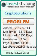 Monitored by Invest-Tracing.com HYIP Monitor-Invest-Tracing.com