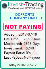 Monitored by Invest-Tracing.com HYIP Monitor-Invest-Tracing.com