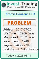 Monitored by Invest-Tracing.com HYIP Monitor-Invest-Tracing.com