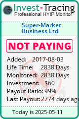 Monitored by Invest-Tracing.com HYIP Monitor-Invest-Tracing.com
