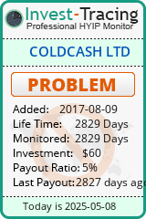 Monitored by Invest-Tracing.com HYIP Monitor-Invest-Tracing.com