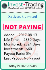 Monitored by Invest-Tracing.com HYIP Monitor-Invest-Tracing.com