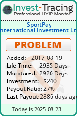 Monitored by Invest-Tracing.com HYIP Monitor-Invest-Tracing.com