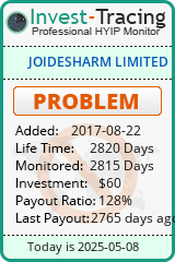 Monitored by Invest-Tracing.com HYIP Monitor-Invest-Tracing.com