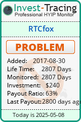 Monitored by Invest-Tracing.com HYIP Monitor-Invest-Tracing.com
