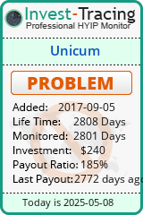 Monitored by Invest-Tracing.com HYIP Monitor-Invest-Tracing.com