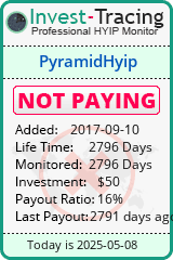 Monitored by Invest-Tracing.com HYIP Monitor-Invest-Tracing.com